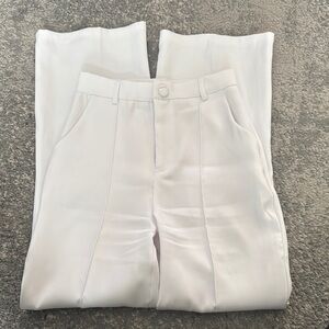 Elegant White Women's Trousers